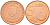 Нидерланды 5 евроцентов 2008 KM 236 сталь плакированная медью UNC 186-252