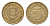 Югославия 5 пара 1974 редкий год - 3.628.000 экземпляров KM 43 латунь 4659-741