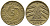 ГЕРМАНИЯ 5 РЕЙХСПФЕННИГОВ 1925 E KM 39, J. 316 алюминиевая бронза 39-556