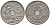 БЕЛЬГИЯ 5 САНТИМОВ 1905 BELGIQUE, A. MICHAUX KM 54 медно-никель 76-322