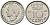 Нидерланды 10 центов 1948 Вильгельмина (1895-1948) KM 177 никель 96-529