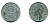 Франция 2 франка 1948 В KM 886а.2 алюминий 84-621