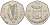 Ирландия 50 пенсов 1988 Тысячелетие Дублина KM 26 медно-никель UNC 4619-711