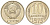 СССР 10 копеек 1973 штемпельный блеск KM 130, Schon 79 медно-никель  UNC  4147-721