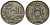 Бельгия 10 сантимов 1923 KM 52 медно-никель 4177-1255