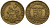 Франция 50 сантимов 1925 Тип CHAMBRES DE COMMERCE KM 884 алюминиевая бронза 4189-766