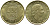 Италия 200 лир 1978 R, шестерня KM 105 алюминиевая бронза 4395-534