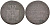 ПРУССИЯ 2 ПФЕННИГА 1821 ФРИДРИХ ВИЛЬГЕЛЬМ III (1797-1840) KM 406 медь 3309-328