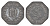 Бад-Тёльц 10 пфеннигов 1917 Funck 541.3A, Men05 25048.3, Men18 31352.3 цинк 4532-767