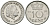 Нидерланды 10 центов 1951 Юлиана (1949-1980) KM 182 никель 96-438