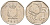 Мальта 5 центов 1991 краб KM 95 медно-никель 4547-1265