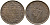 Британская Индия 1/4 анна 1942 Георг VI (1937-1952) KM 531 бронза aUNC 4110-423