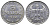 Германия 3 марки 1922 А, третья годовщина Веймарской Конституции KM 29, J. 303 алюминий 4380-741