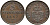 ПРУССИЯ 3 ПФЕННИГА 1867 В, ВИЛЬГЕЛЬМ I (1861-1888) KM 482 медь 4448-1135