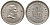 Уругвай 25 сентесимо 1960 KM 40 медно-никель 4169-823