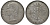 Бельгия 1 франк 1957 BELGIE KM 143 медно-никель 4128-917
