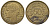 Франция 50 сантимов 1939 тип Morlon KM 894.1, Le Franc 192.15 алюминиевая бронза 4124-348