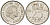 Нидерланды 25 центов 1979 Юлиана (1949-1980) KM 183 никель 4392-511