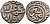 Индия 2 гани 1308 (AH711) Делийский Султанат, Alu ed-din Muhammad Shab II (1295-1315) Goron/Goenka D 233, Mitchiner 2569 биллон 192-668