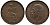 Великобритания 1 фартинг 1932 Георг V (1910-1936) KM 825, Spink 4061 бронза UNC 4114-744