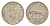 Британская Индия 1/4 рупии 1947 (Ромб) - Бомбей, Георг VI (1936-1952) KM 548 никель 4649-334