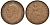 Великобритания 1 пенни 1935 Георг V (1910-1936) KM 838, Spink 4055 бронза 4123-1041