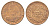 Колумбия 2 песо 1979 KM 263 бронза UNC 4662-623