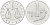 Италия 1 лира 1955 R, весы KM 91 алюминий  UNC  4594-624