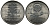Индия 2 рупии 2009 200 лет Луи Брайлю KM NEW медно-никель UNC 95-214