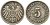 Германия 5 пфеннигов 1910 E, KM 11, Jager 12, Weege 6 медно-никель 4608-936