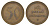 Вефиль жетон для магазина в 50 пфеннигов ND (1908-1931) Men05 2630.8, Men18 3365.8 медь 4638-217