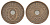 Дания 5 эре 1927 HCN, Кристиан X (1912-1947) KM 828 бронза 4638-555