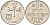 Израиль 1 лира 1971 JE5731, без звезды Давида KM 47.1 медно-никель 4557-131