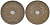 Родезия и Ньясаленд 1 пенни 1956 Елизавета II (1952-2022) KM 2 бронза 4616-117