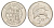Исландия 5 крон 2005 дельфины KM 28a сталь плакированная никелем UNC 4635-133