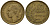Франция 10 франков 1951 B, петух KM 915.2, Le Franc 363.5 алюминиевая бронза 4159-917