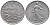 ФРАНЦИЯ 1 ФРАНК 1961 СЕЯТЕЛЬ KM 925.1 никель 3999-1224