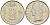 БЕЛЬГИЯ 1 ФРАНК 1979 BELGIQUE KM 142.1 медно-никель 4546-523