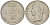 БЕЛЬГИЯ 1 ФРАНК 1962 BELGIE KM 143.1 медно-никель 4546-352