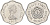Сейшельские острова 5 центов 1972 FAO, цветок, Елизавета II KM 18 алюминий UNC 4588-634