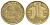 Казахстан 1 тенге 2004 KM 23 латунь 4596-859
