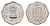 Индия 10 пайс 1989 KM 39 алюминий UNC 4654-646