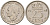 Нидерланды 25 центов 1948 Вильгельмина I (1890-1948) KM 178 никель    4189-165