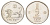 Израиль 1/2 шекелея 1984 JE 5744, редкий год, тираж 250000 экземпляров KM 109 медно-никель UNC 4627-866