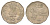 Индия 2 рупии 1993 монетный двор звезда KM 121.3 медно-никель 4650-1123