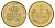 Гренландия 1 крона 1957 KM 10 алюминиевая бронза UNC 1527-1044