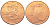 Финляндия 1 евроцент 1999 KM 98 сталь плакированная медью UNC 105-456