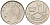 Бельгия 1 франк 1990 BELGIQUE, Бодуэн I (1951-1993) KM 170 нержавеющая сталь 4547-742