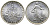 Франция 1 франк 1918 сеятель KM 844.1, Le Franc 217.24 серебро UNC 259-734