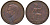 Великобритания 1 пенни 1948 Георг VI (1936-1952) KM 845, Spink 4114 бронза 4131-443